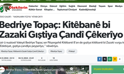 Keyepelê "Ötekilerin Gündemî," Zazakîya ma ya delale qetil kerd!