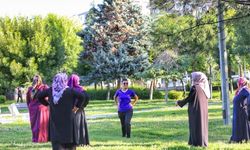 Cînîyê Dîyarbekirî parkan de spor kenê