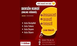 Komeleya Nûbiharî ya Batmanî ra kursê Zazakî