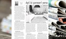 “Aştî bi çareserî yena” Xwebûn vejîya!