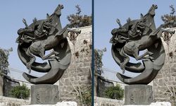 Şam de heykelê Ezîz Pawlosî ame diznayîş