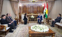 Berîvan Aymaz a Çewlîgije Mesrûr Barzanî zîyaret kerd