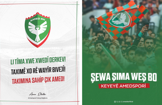 Amedsporî ra verê maçê nê hewteyî bi Kurdkî (Zazakî-Kurmanckî) vengdayîş!