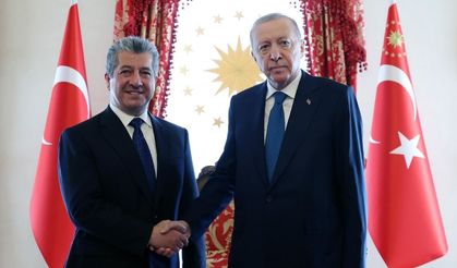 Mesrûr Barzanî Îstanbûl de Erdoğan dir ame têhet