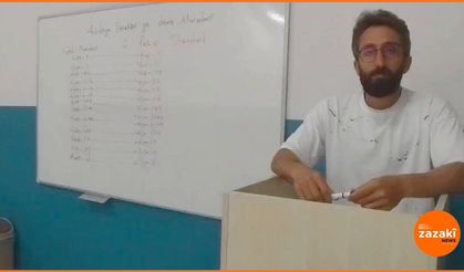 Dersa ziwanî ya bi Zazakî de Muhemmed Cîhangîr Çotla qisey keno