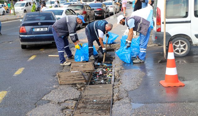 Dîyarbekir de verê zimistanî xebatê pakkerdişê kanal û xetanê awe