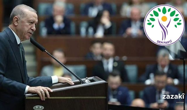 Heyeta DEM Partî siba serekkomar Erdoganî zîyaret kena