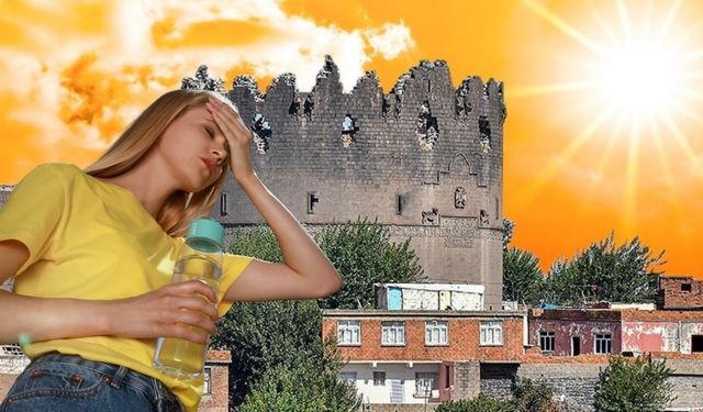 Dîyarbekir cara vêşeno: Germîye resaye 42 dereceyan!