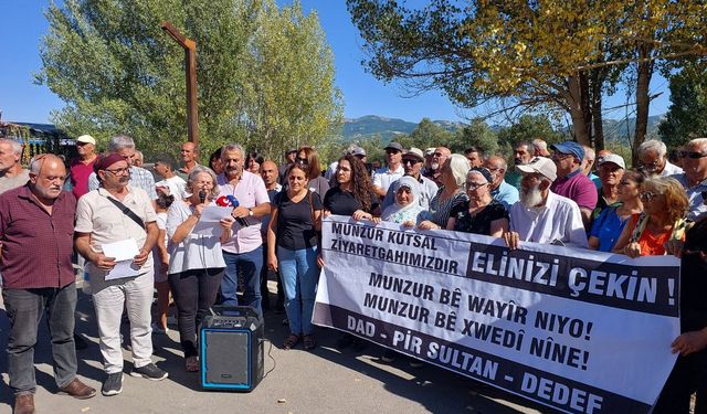 Dêrsim de viraştişê mescîdî ame protestokerdiş