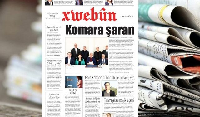 Xwebûn bi manşeta ‘Komara Şaran’ vejîya