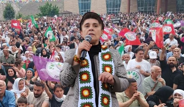 Leyla Zana do mîtîngê Amedî de qisey bikero