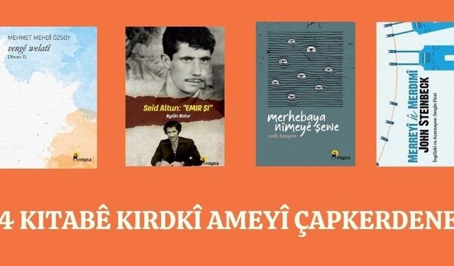 Edebîyatê Zazakî de çar kîtabî...