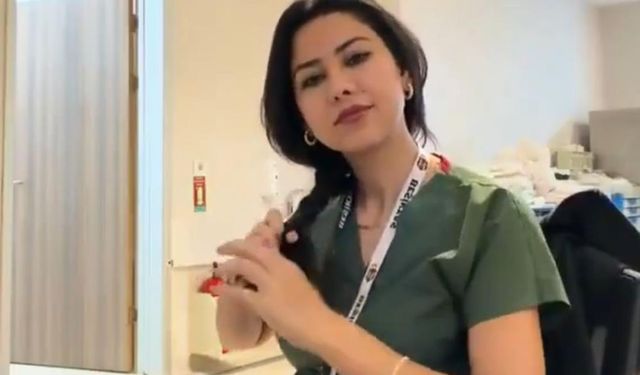 Hemşîreya ke paştî daybî rojava ameya tepiştiş