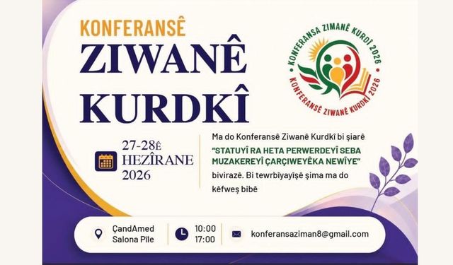Amed de konferansê bi Zazakî-Kurmanckî