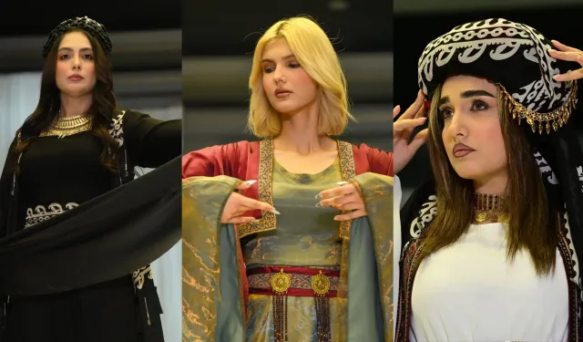 Dîzaynera Kurd Lana Sara ra defîleya cilanê Kurdan
