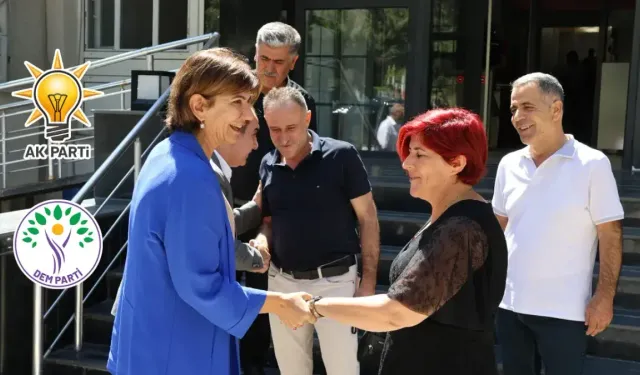 Parlamentera AK Partîye şîye zîyaretê şaredarîya DEM Partîye