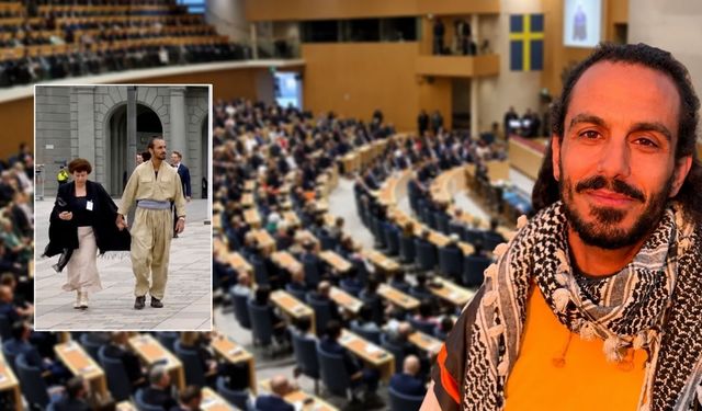 Bi parlamenter û bi kincanê xo yê herêmîyan şi palamentoyê Swêdî