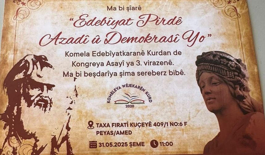 Komeleya Edebîyatkaranê Kurdan siba kongreya xo virazena