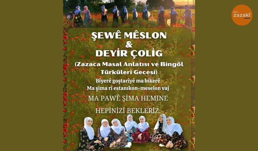 Çolîg de "Şewa Meselan û Deyîran"!