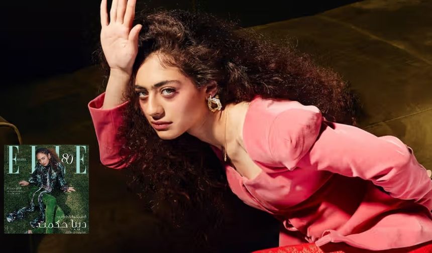 Deba ya Kurde bîye rîyê qapaxê kovara ELLE