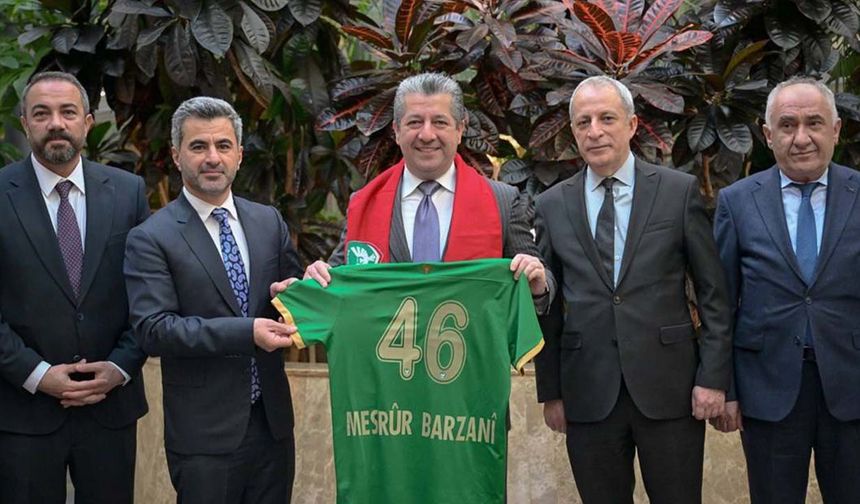 Amedsporî Serewezîr Mesrûr Barzanî zîyaret kerd