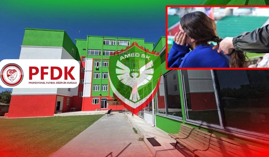 TFFyî semedê vîdeoya "mûnitişê porî" ceza da Amedspor