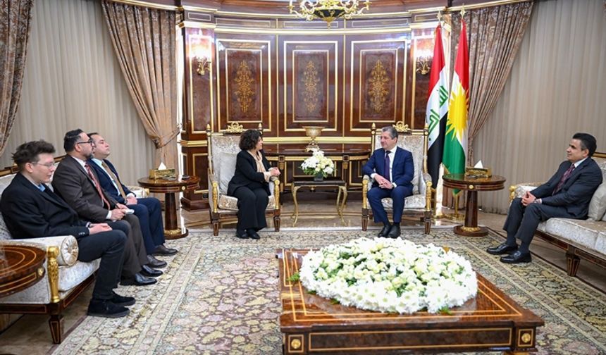 Berîvan Aymaz a Çewlîgije Mesrûr Barzanî zîyaret kerd