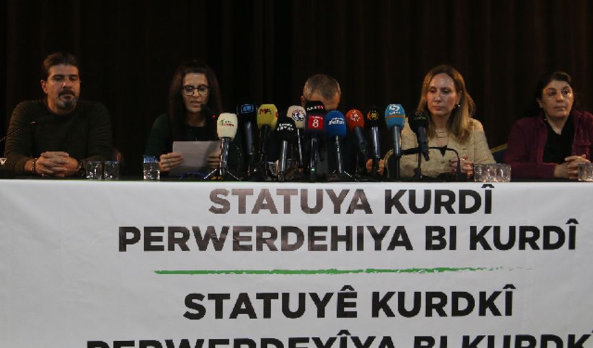 Deklarasyon aşkere bi: Kurdkî rê statû, perwerdeyê ziwanê dayîke
