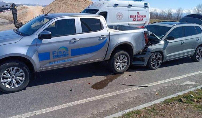 Rayîrê Çewlîg-Amedî ser de qezaya trafîkî: 4 birîndarî