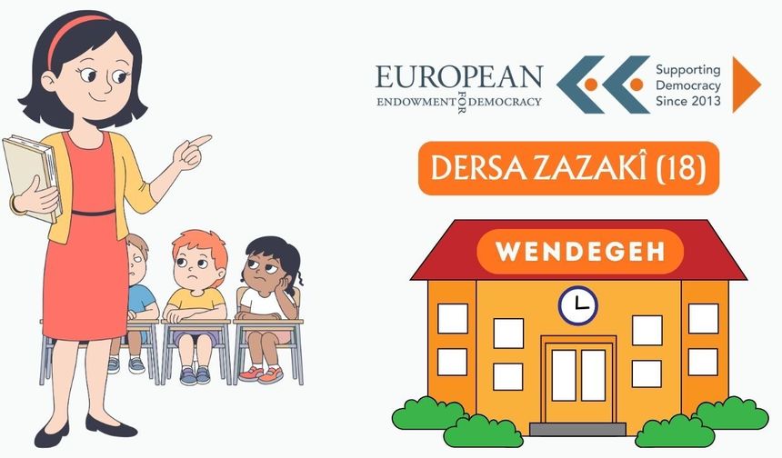 Dersa Zazakî: O kamca de yo?/ O nerdedir?