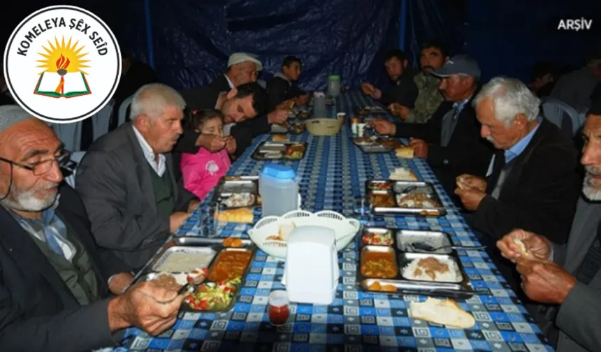 Komela Şêx Seîdî; Wa kes wextê werdî de nêşo cayê tazîyayan