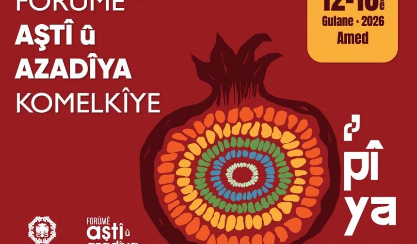 Amed de Forumê Aştî û Azadîya Komelkî Dest Pêkeno
