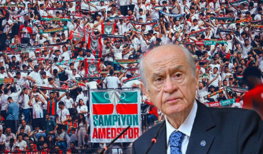 Devlet Bahçelî ra Amedsporî rê mektûba pîrozbayîye