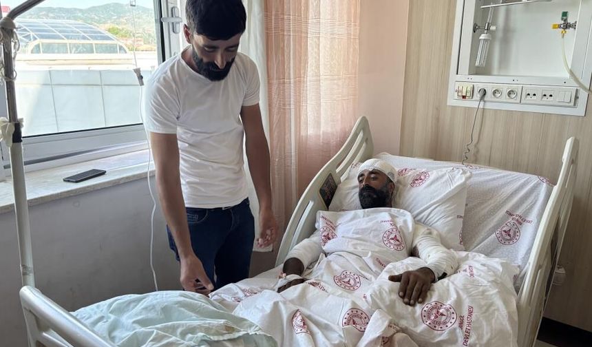 ÇOLÎG: Heşe pa kudikanê xo merdimêk kerd birîndar