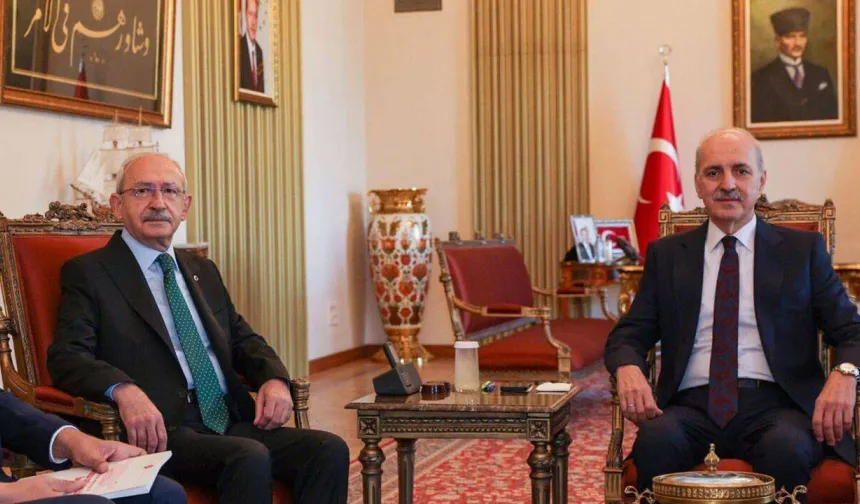 Numan Kurtulmuş do Kemal Kiliçdaroglu reyde pêvînayîş bikero