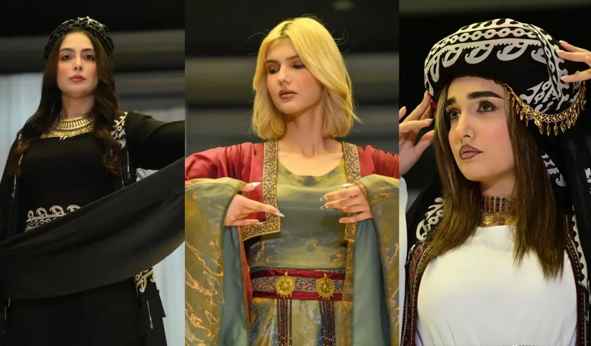 Dîzaynera Kurd Lana Sara ra defîleya cilanê Kurdan
