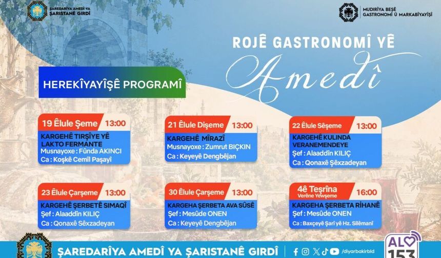 Kulturê mitbaxê Amedî cayanê tarîxîyan de gandar beno