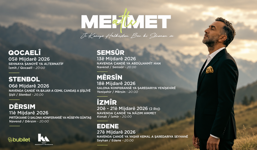Mehmet Atlı do konsêran bido: Dêrsim zî esto