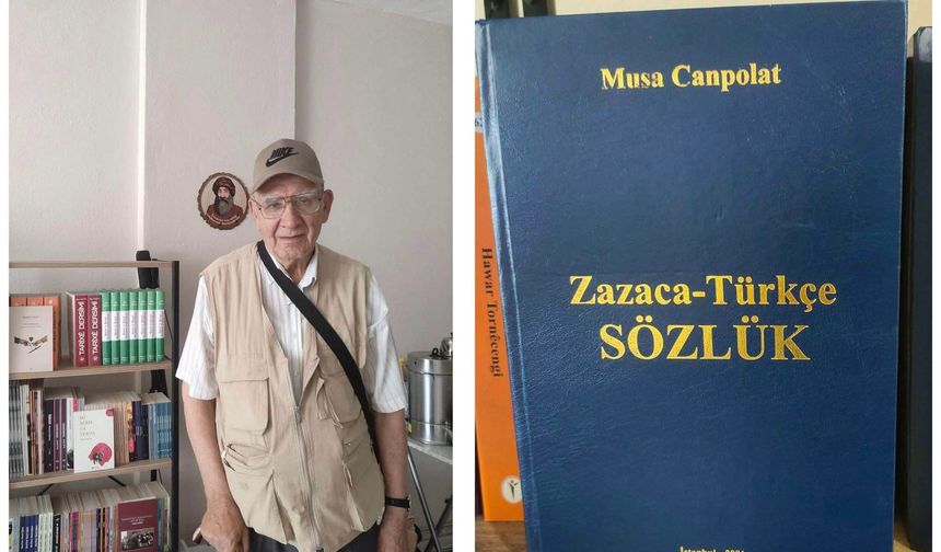 Zazakî ferheng nuştbi: Musa Canpolat merd