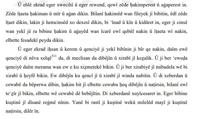 ‘Adat Û Rusûmatnameyê Tewayifê Ekrad' Ra... (Tercumeyê Zazakî)2