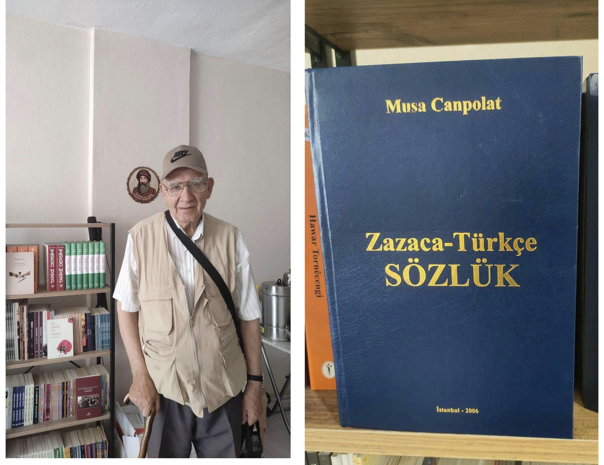 Zazakî ferheng nuştbi: Musa Canpolat merd